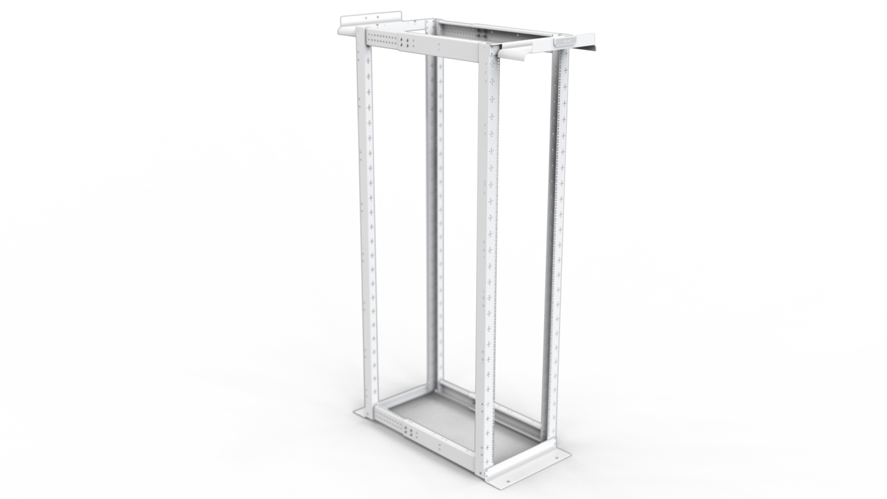 Mighty Mo 20 Dual Adjustable Base 4-Post Rack, 51 RU (8 FT), Adjustable ...