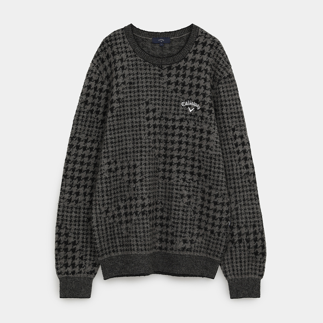 Callaway/キャロウェイ 防風Ｖネックセーター【千鳥格子/L】美品！ 1280_cgkUYQygMyg83YdA.jpg?