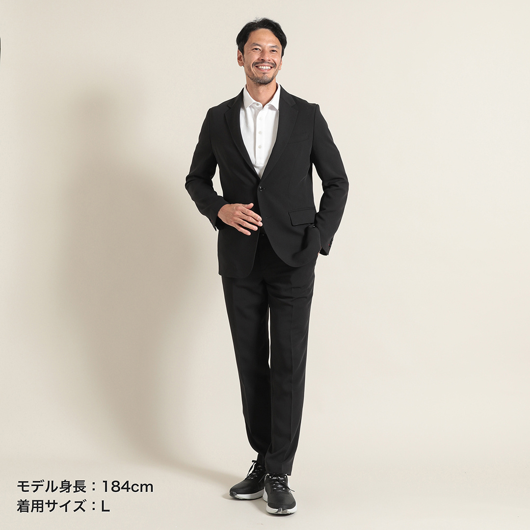 強撚タッチ2重織ジャケット (MENS)