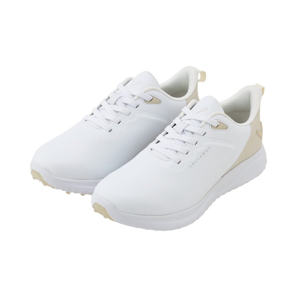 안자 여성 스파이크리스 골프화 (화이트베이지)