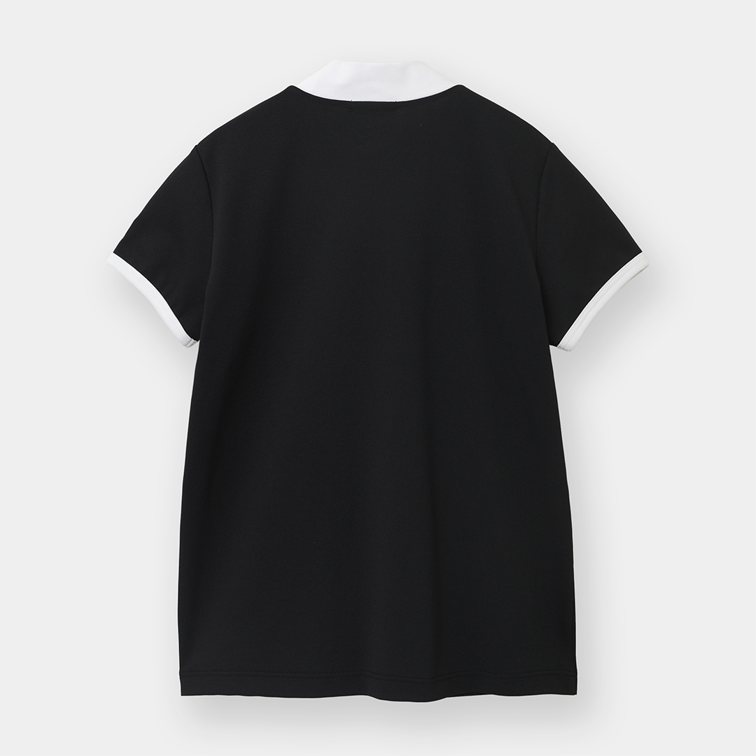 オニカノコ半袖モックネックシャツ (WOMENS)