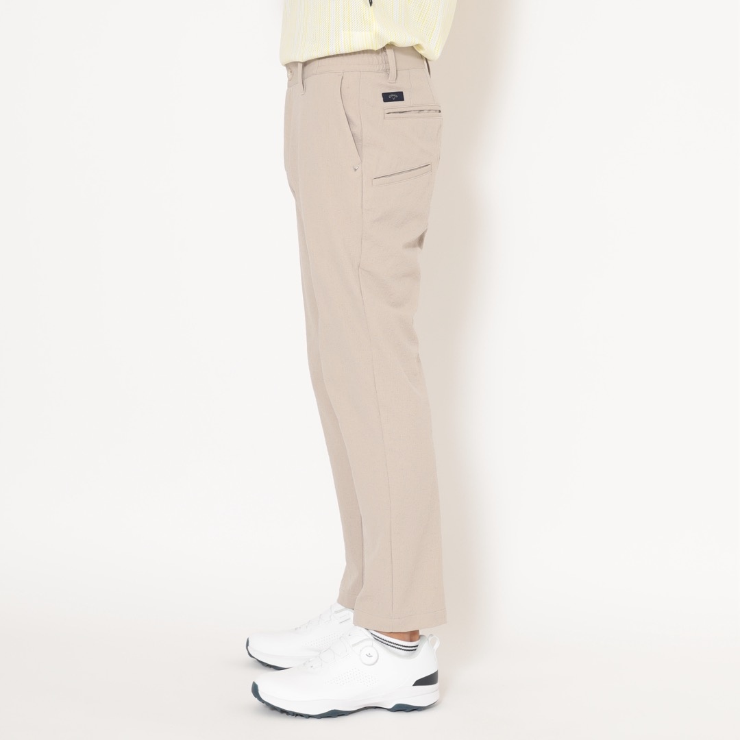 8WAYストレッチ麻タッチパンツ (MENS)