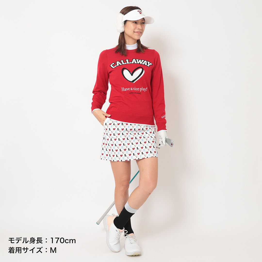 オンライン限定】ラブキャロウェイ長袖セーター (WOMENS)