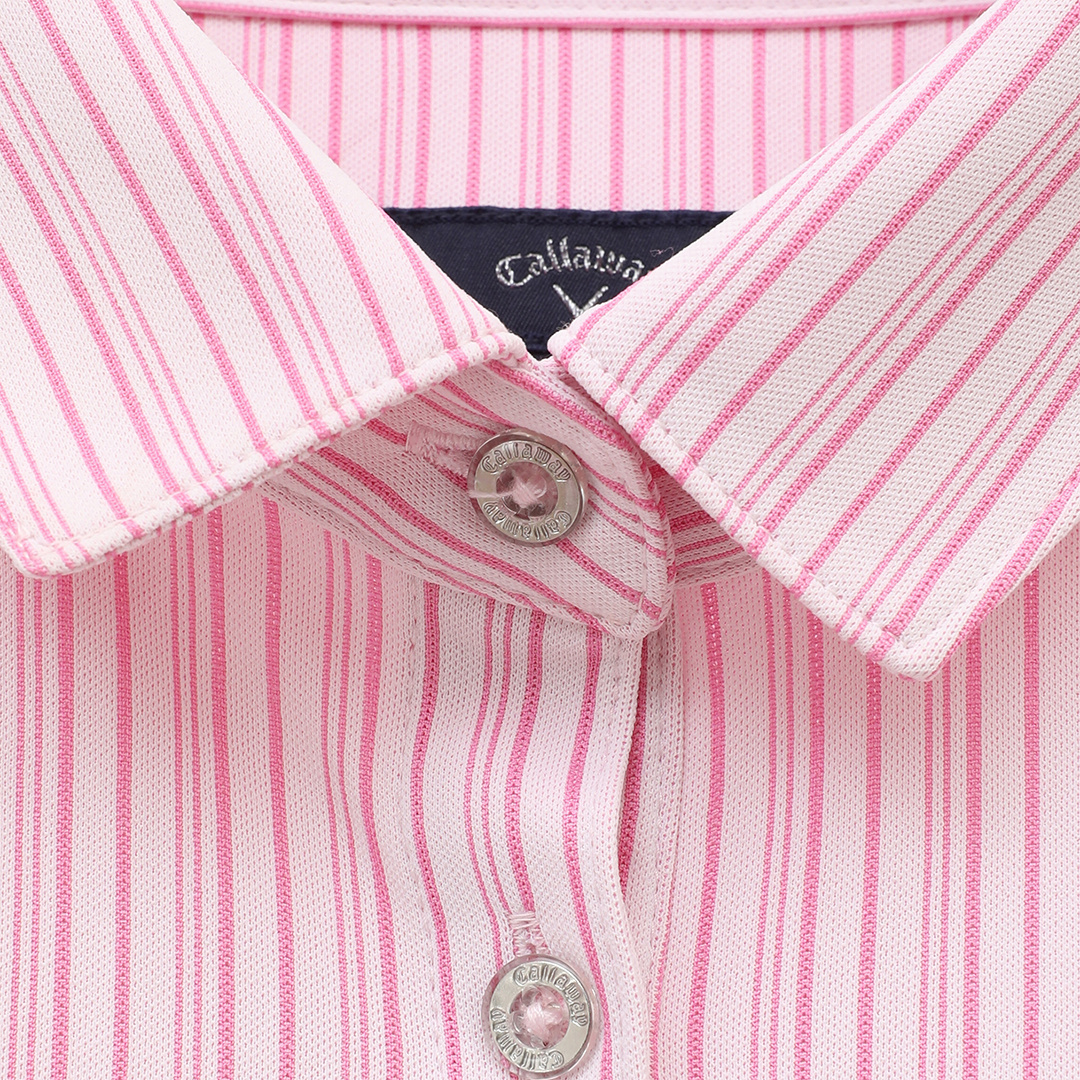 ストライプ長袖シャツ (WOMENS)