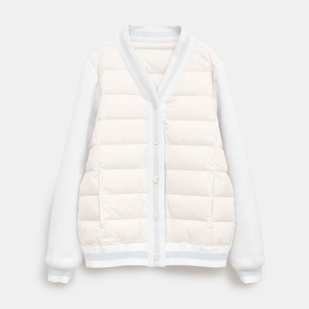 ニットドッキングダウンカーディガン (WOMENS)