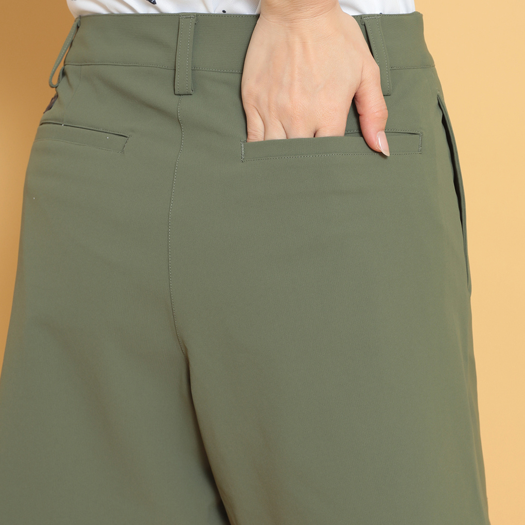 2WAYドビーストレッチキュロットスカート (WOMENS)