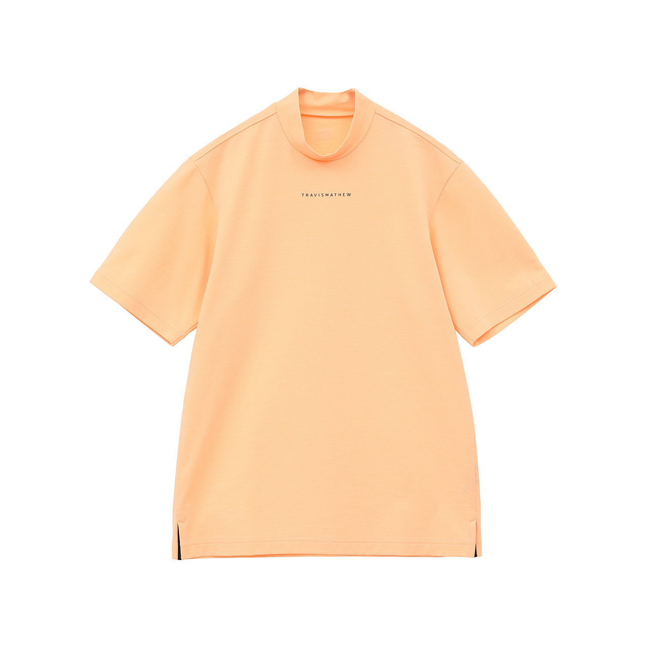 センターロゴ 半袖モックネック(MENS)