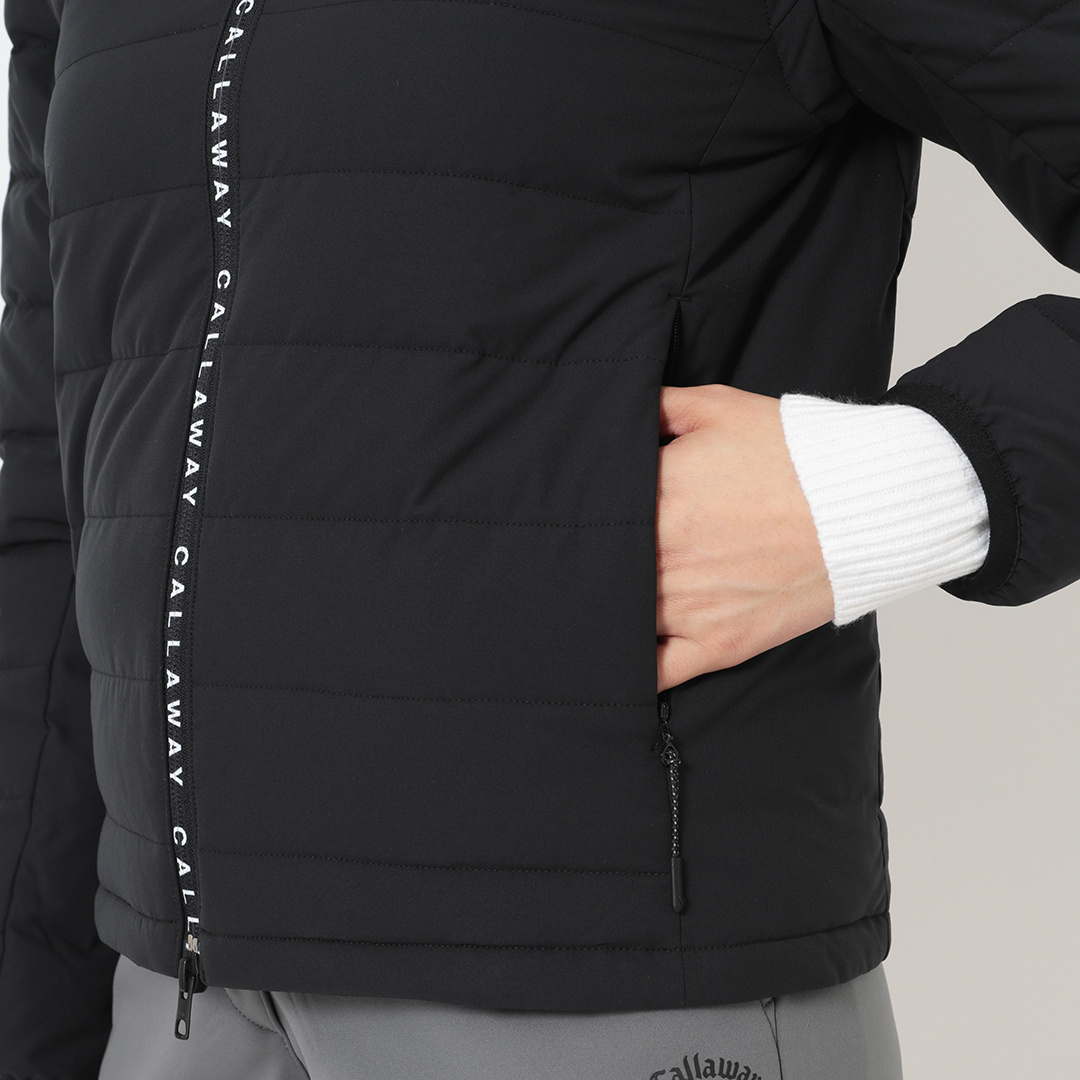 キャロウェイポリエステルリップ撥水中綿ワンピース (WOMENS) ポリエステルリップ2WAY撥水中綿ブルゾン (WOMENS)