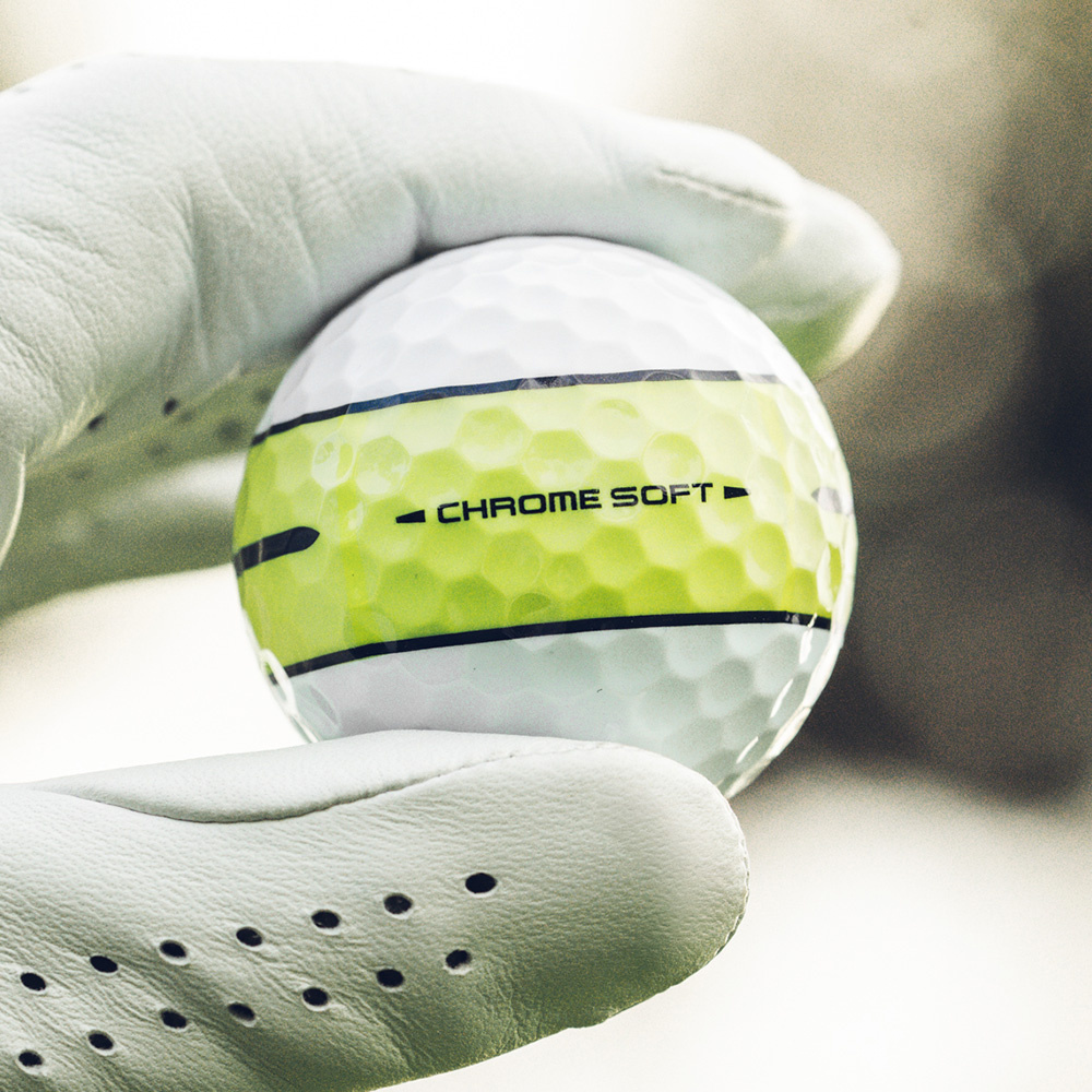 CHROME SOFT 360° YELLOW STRIPEボール