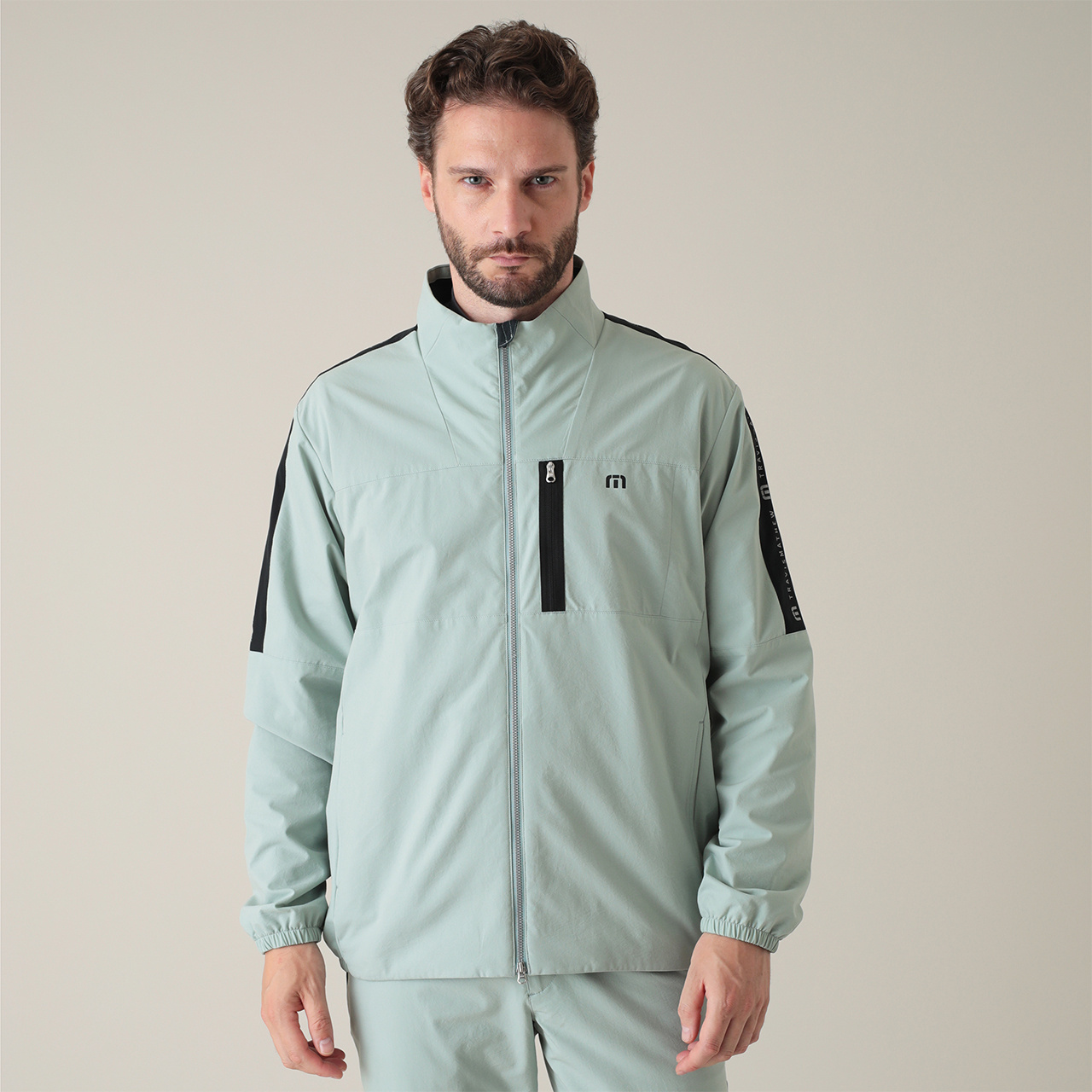 ラインロゴ ウィンドブレーカー(MENS)