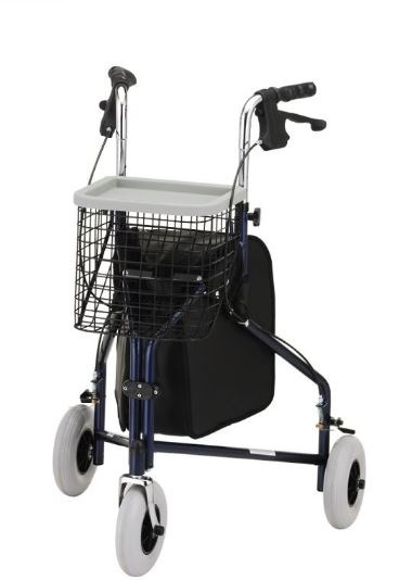 Traveler 3 Wheel Rollator (NV4900BL) photo