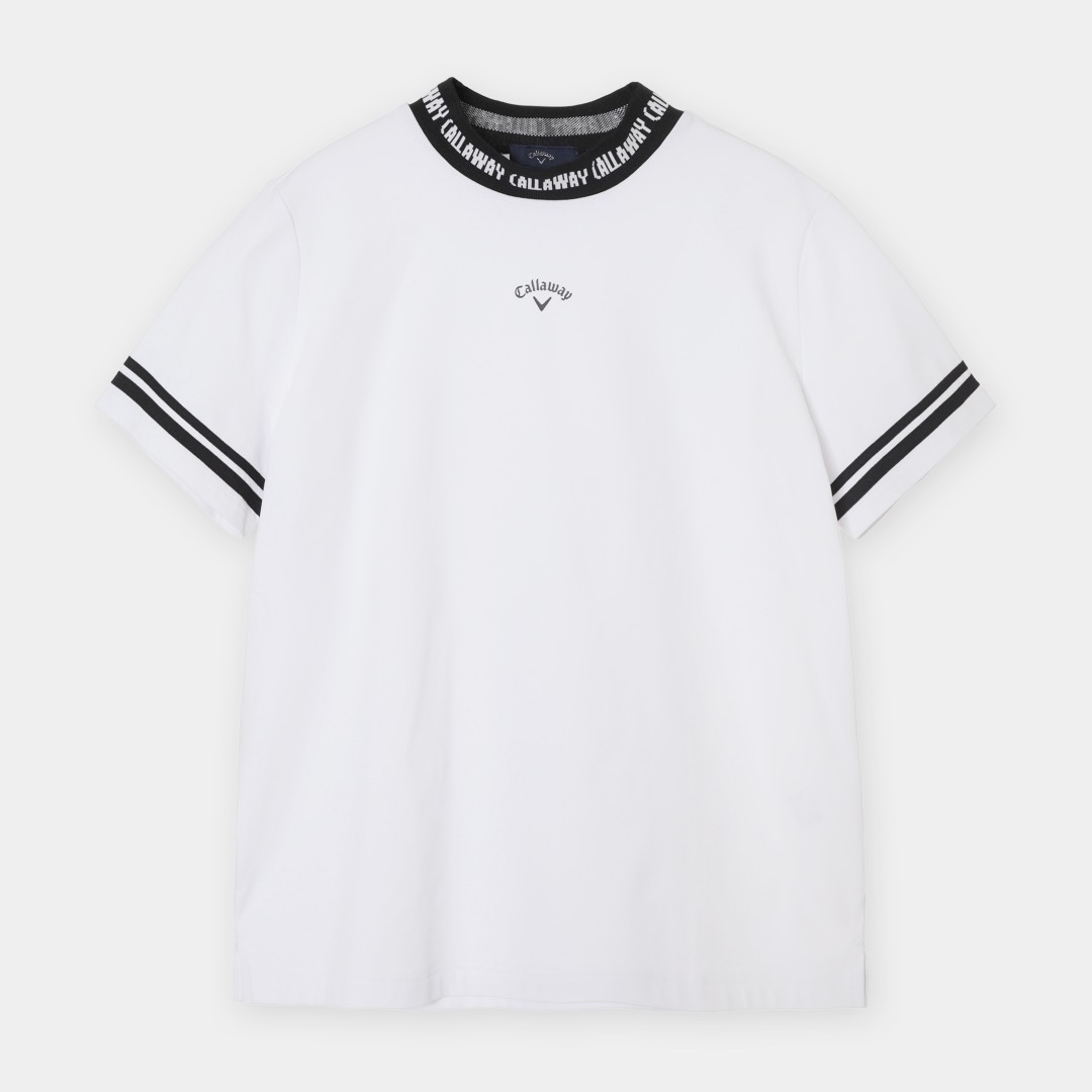 河本結プロ着用】UVカット裏クール半袖モックネックシャツ (WOMENS)