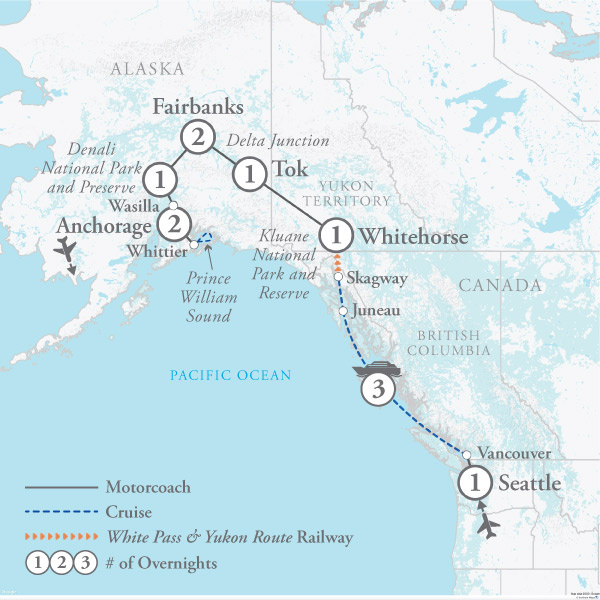 Holiday Vacations Alaska & Inside Passage Cruise