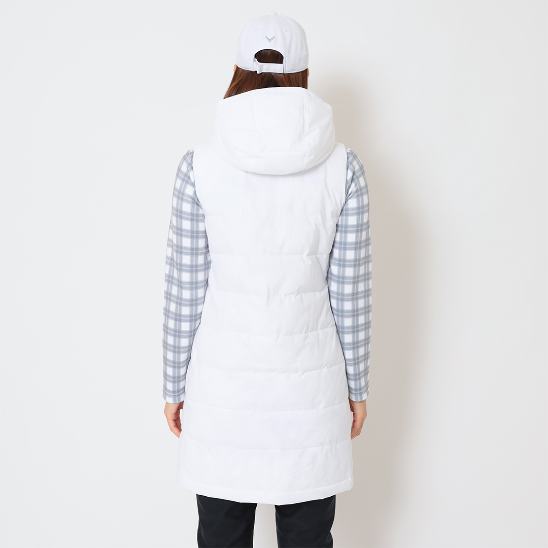 ポリエステルリップ撥水中綿ワンピース (WOMENS)