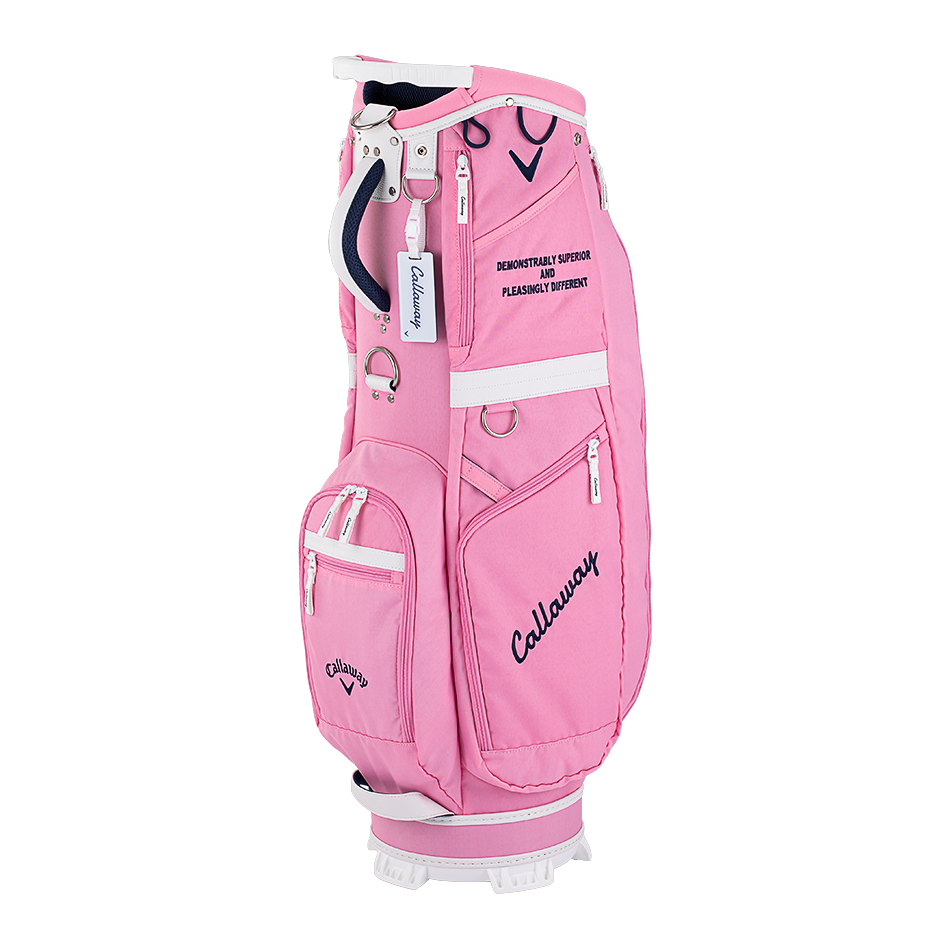 R23 キャディバッグ ホワイト/ピンク キャロウェイ アドバンス 2.0 24 JM