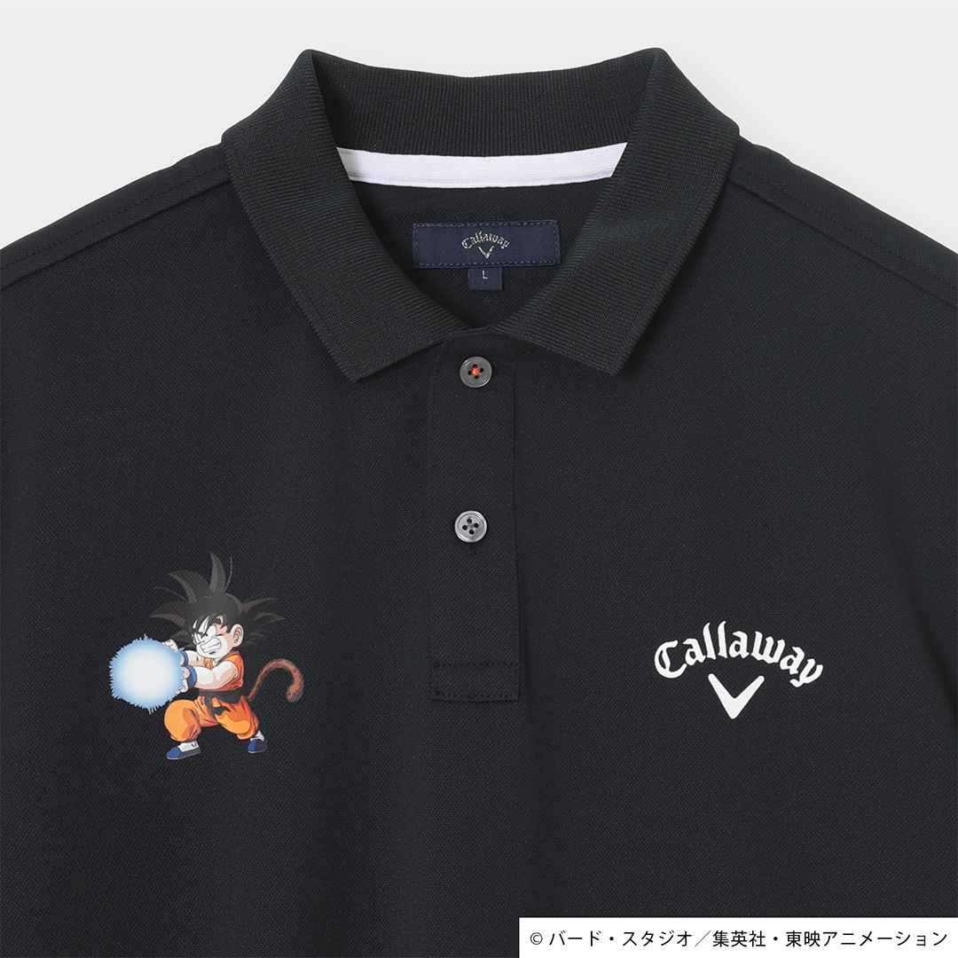 再入荷】ドラゴンボール/キャラクタープリントポロシャツ (MENS)