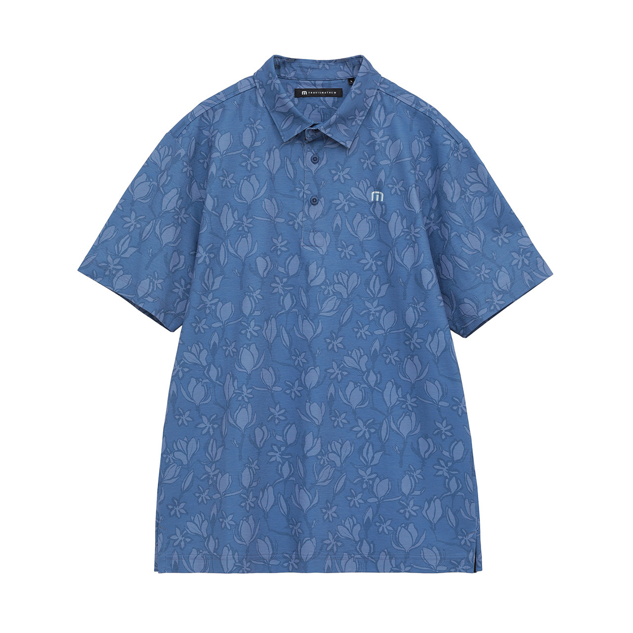 石川遼プロ着用】フラワープリント 半袖ポロ(MENS)