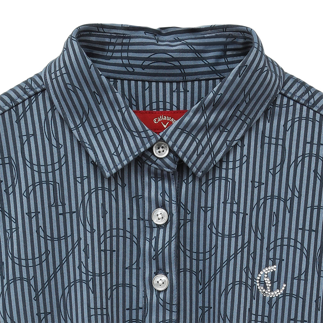 Essential Golf ストライプシャツ Mサイズ Essential Golf ストライプシャツ Mサイズ Essential Golf