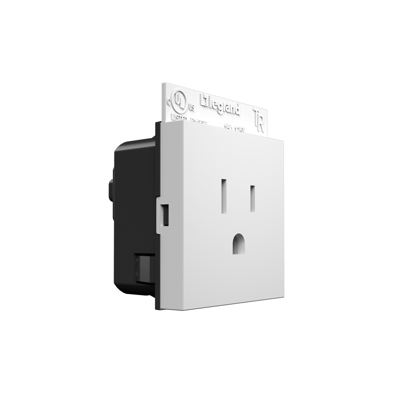 adorne single outlet (white)