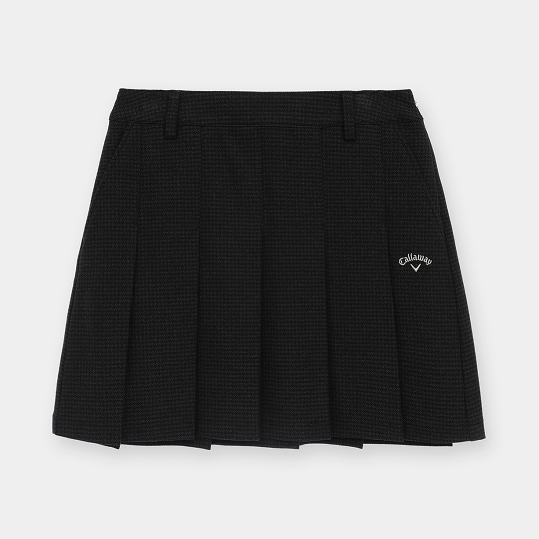 8WAYストレッチ千鳥チェックスカート (WOMENS)
