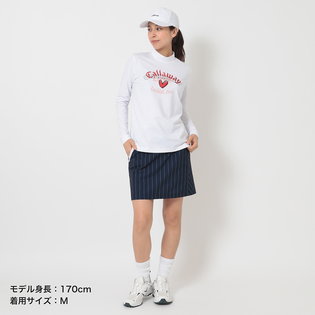 河本結プロ着用】【オンライン限定】ラブキャロウェイ長袖モックネック