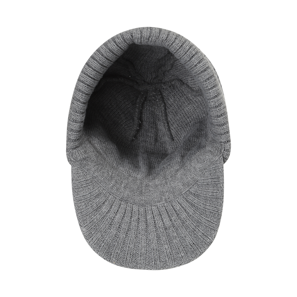 브림 니트 비니