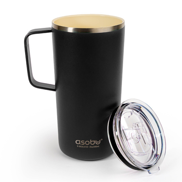 Asobu Tower Mug, 20 oz (MUGBLK20) photo