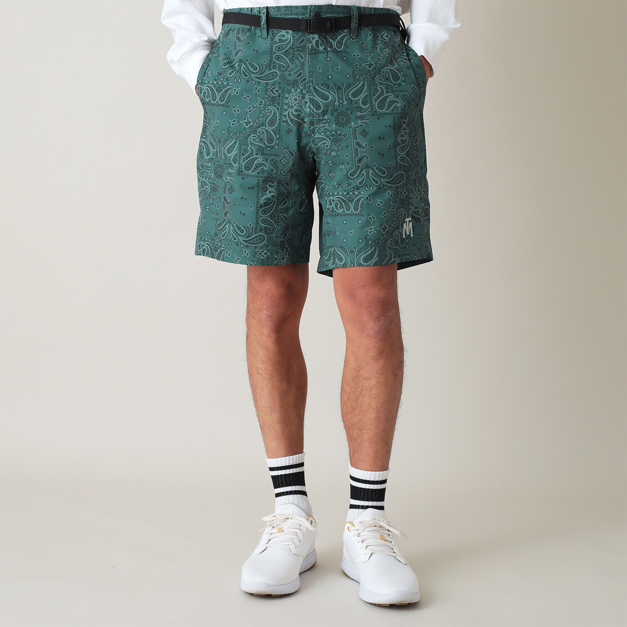 PRIMEFLEX® ペイズリー柄 ショートパンツ(MENS)