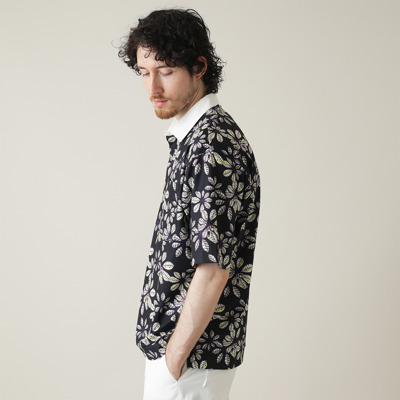 FR2GOLF 表参道店限定 ペイズリーバックプリント ポロシャツ 半袖 即完品 FR2GOLF 表参道店限定 ペイズリーバックプリント ポロシャツ 半袖 即完