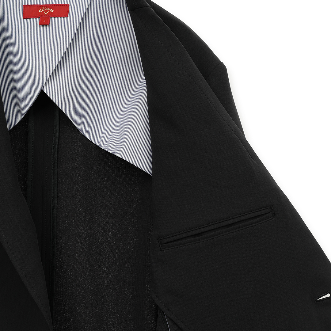 強撚タッチ2重織ジャケット (MENS)