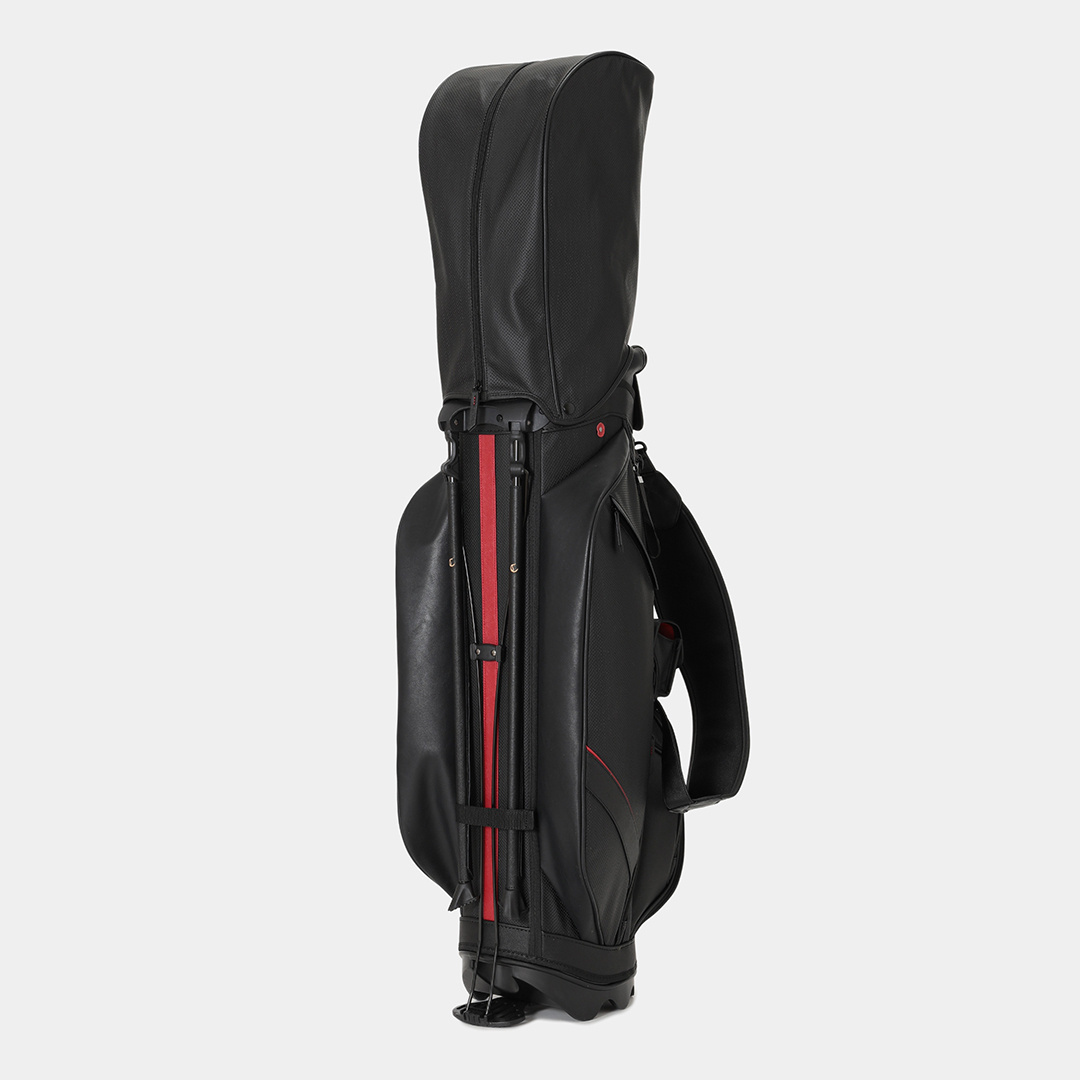 パンチング合皮スタンド式キャディバッグ (MENS)