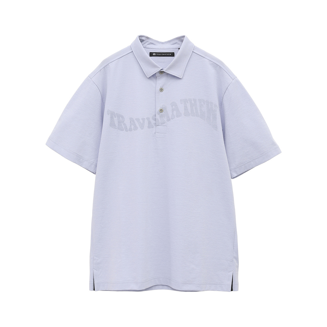 石川遼プロ着用】ウェーブロゴ プリント 半袖ポロ(MENS)