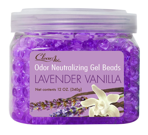 Clear Air, Air Freshening Beads, Lavender Vanilla, 6/pack (CAIRLV6) photo