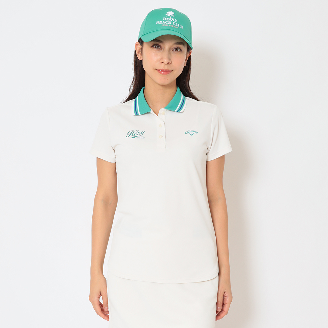 ROXYコラボ/半袖ポロシャツ (WOMENS)