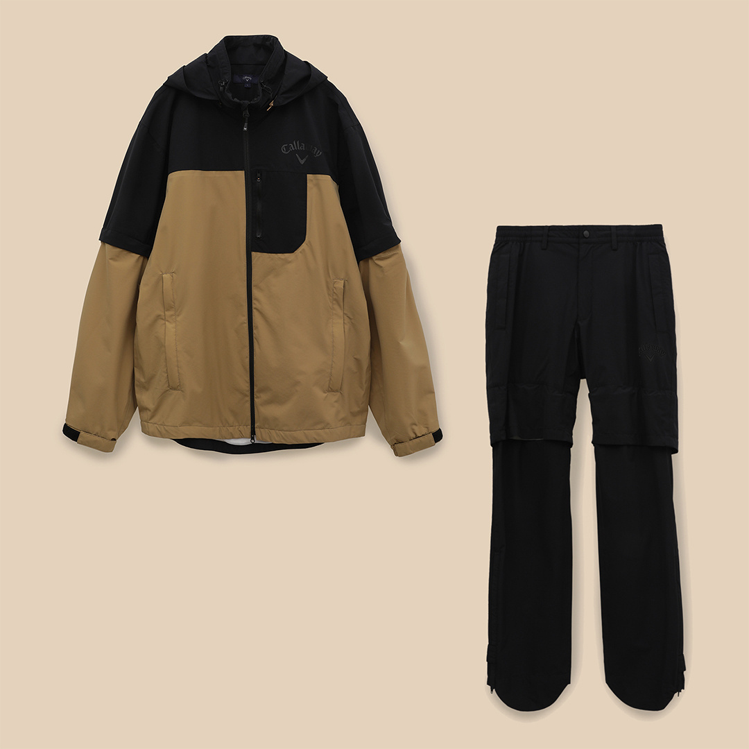 ダイモナ！ 美品❗️Callaway レインウェア上下セット Callaway キャロウェイ ゴルフ レインウェア上下セット メンズ