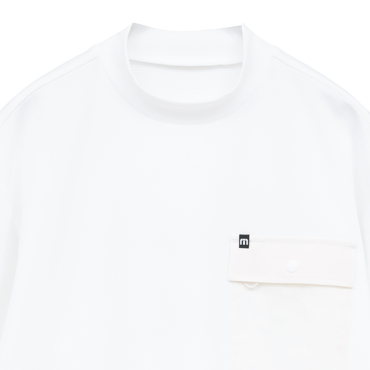リラックスシルエット半袖PKモックネック(MENS)