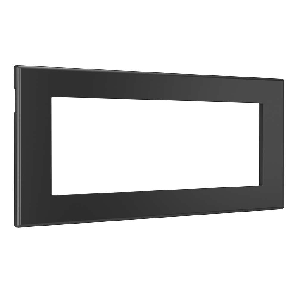 radiant Furniture Power Center Bezel for Basic Power Unit - Black