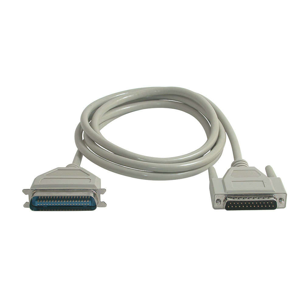 DB25 Male to Centronics 36 Male Parallel Printer Cable