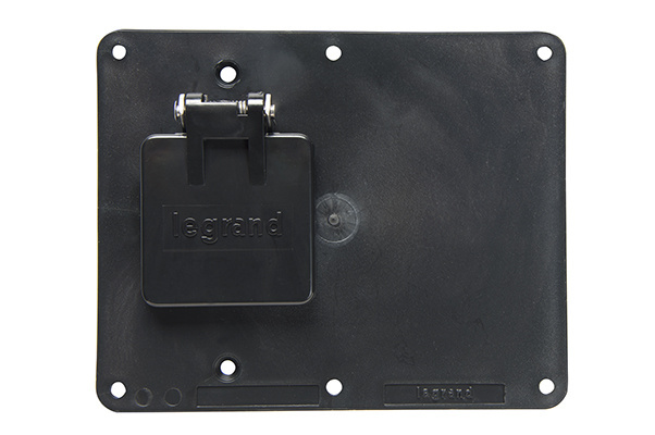 Product image for P&S 3261WBK 2G BLK FLIP LID 1.56, B