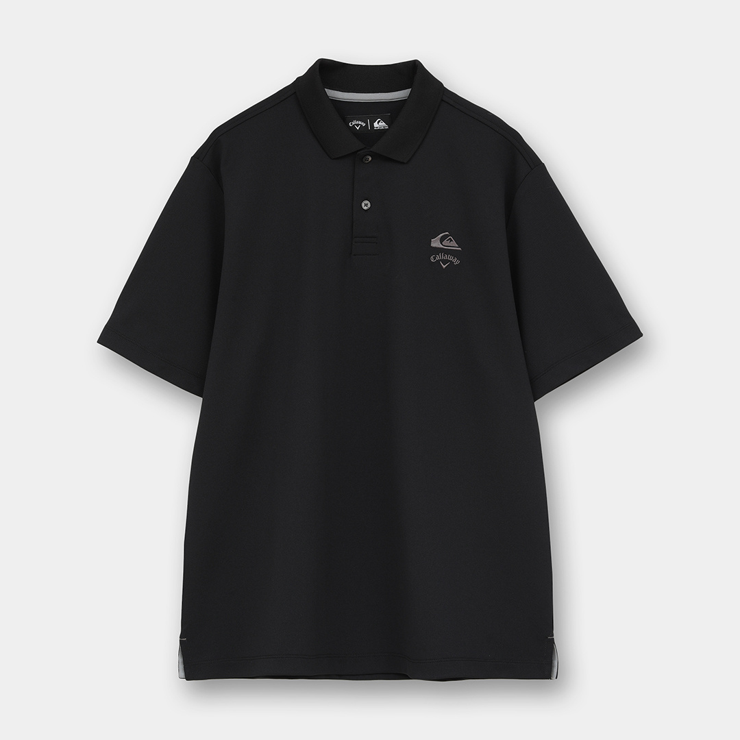 QUIKSILVERコラボ/バックロゴ半袖ポロシャツ (MENS)