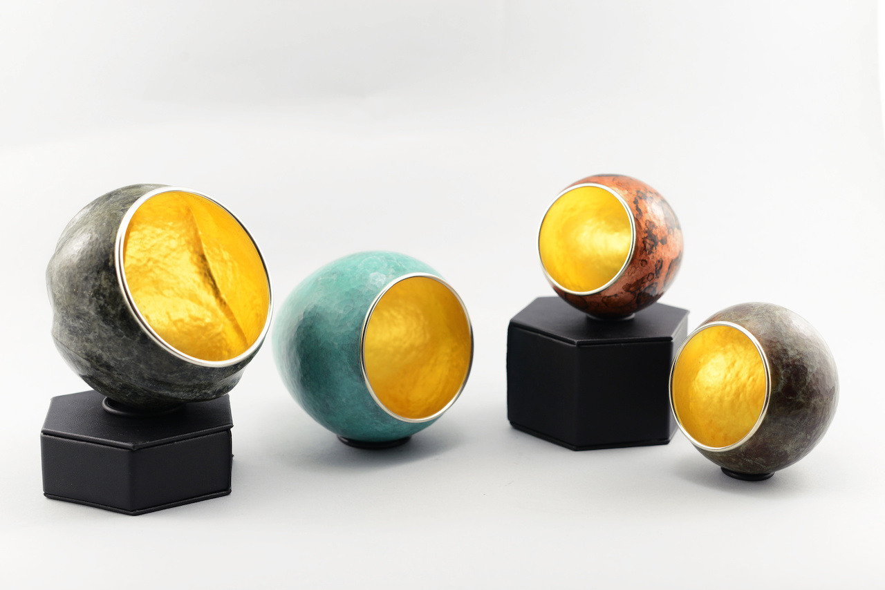 Vessels by artist David Huang, $400 to $480, from the Metal Museum. | Image: National Ornamental Metal Museum</a> Vessels by artist David Huang, $400 to $480, from the Metal Museum. | Image: National Ornamental Metal Museum</a>