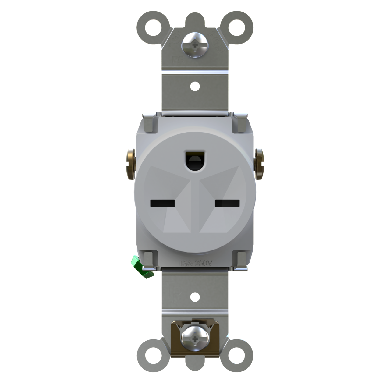 250V Weather Resistant Tamper Resistant Heavy Duty Spec Grade Single