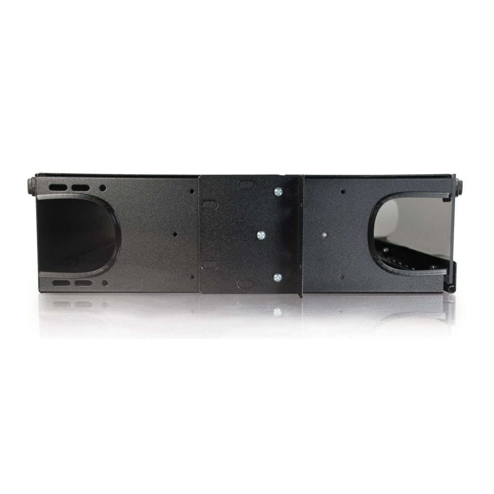 2u 6-Panel Rackmount Fiber Optic Enclosure