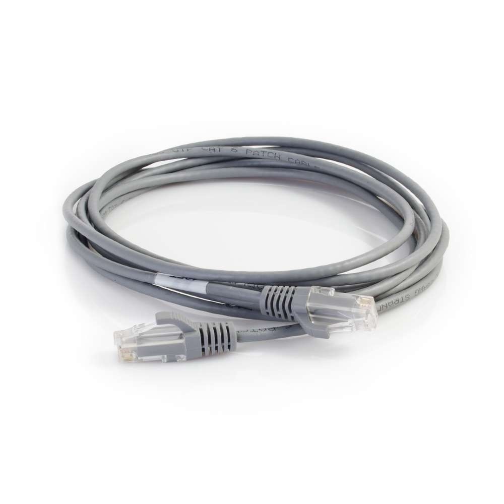 Cat6 Snagless Unshielded (UTP) Slim Ethernet Network Patch Cable - Gray