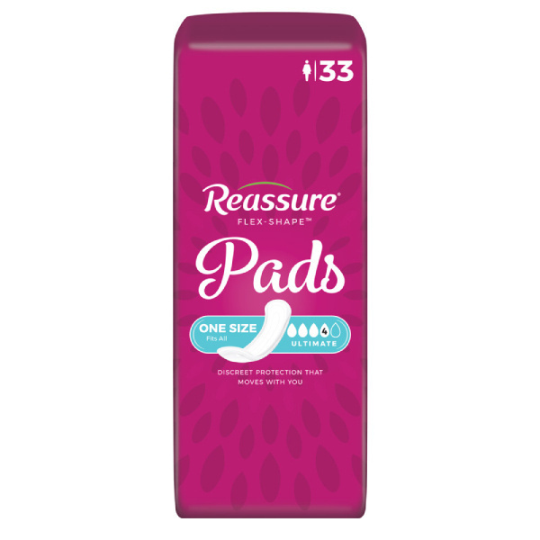 Reassure Flex-Shape Pad, Ultimate, 132/case (REDPX Health & Beauty Health Care Incontinence Aids) photo