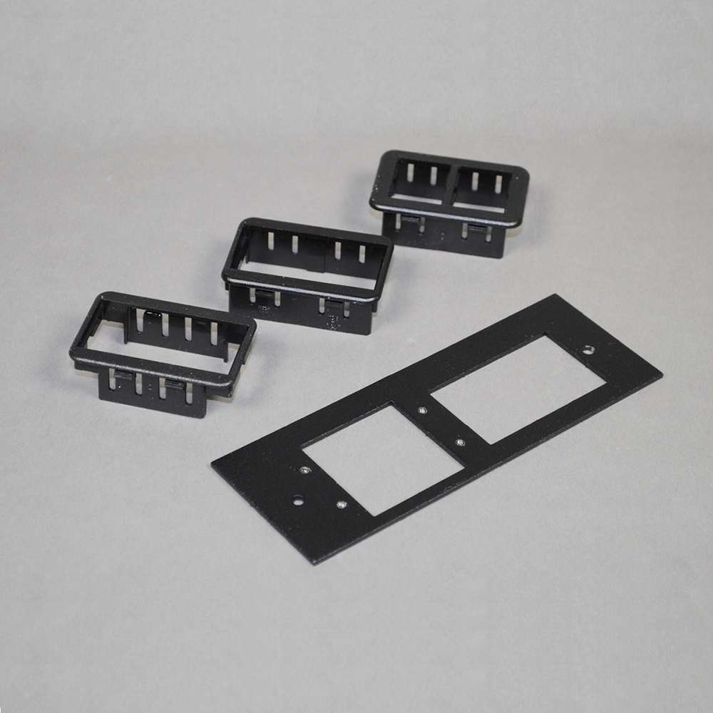 Wiremold OFR Extron MAAP-2A Combo Device Plate