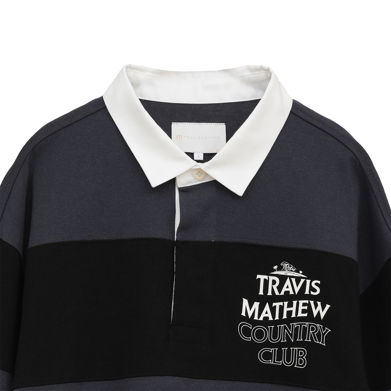 コットン 長袖 ラガーシャツ(MENS)