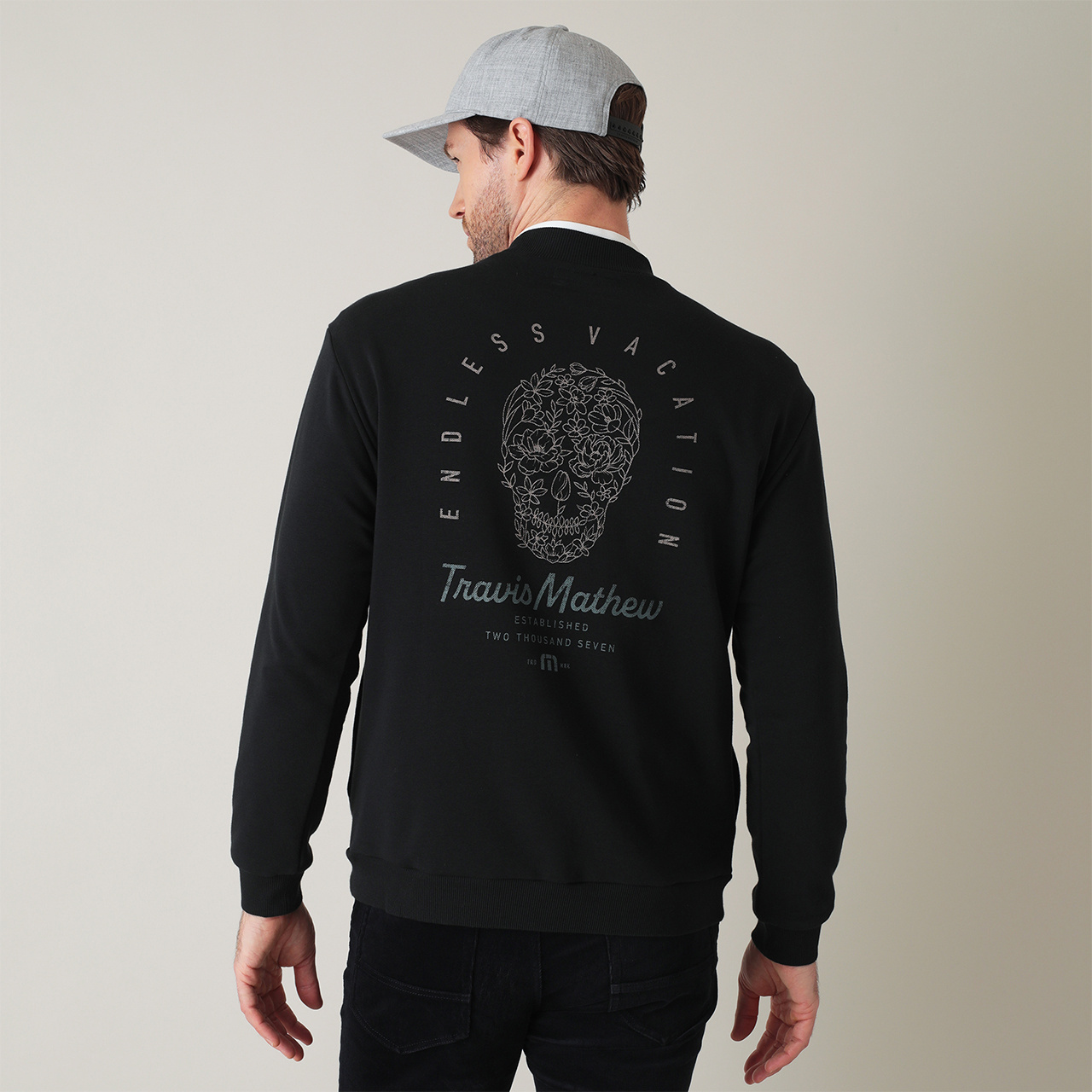 T/C裏毛 スウェット モックネック(MENS)