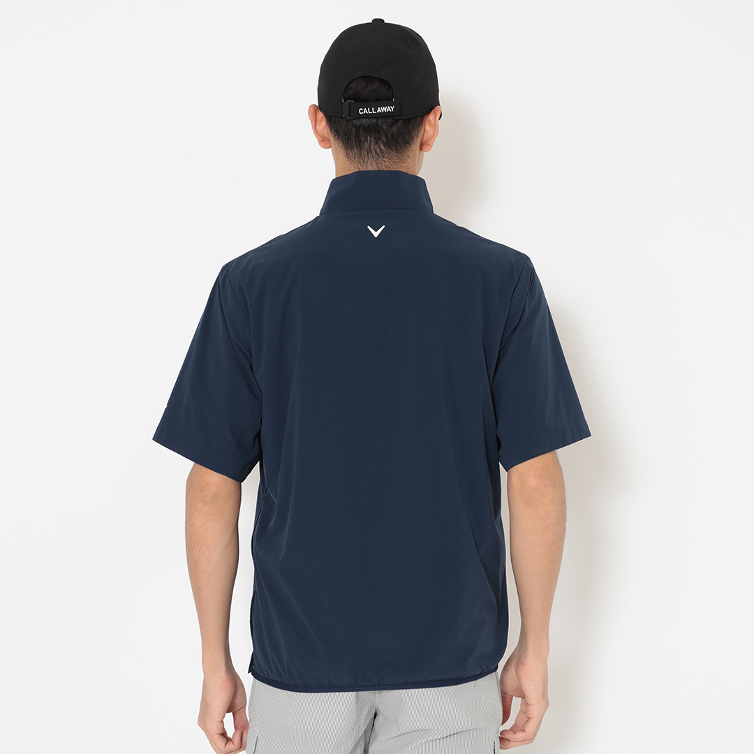 8WAYストレッチ撥水半袖ブルゾン ※4Lサイズあり (MENS)
