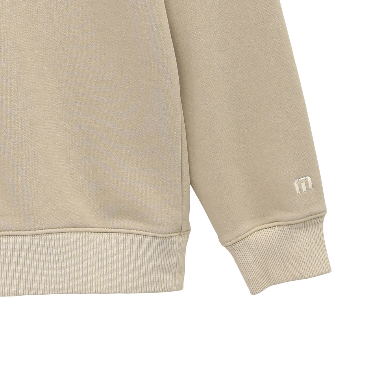 DEVERAUX GOLF シグネチャーパッチ クルーネック スウェット　L 製品染め クルーネック スウェット(MENS)